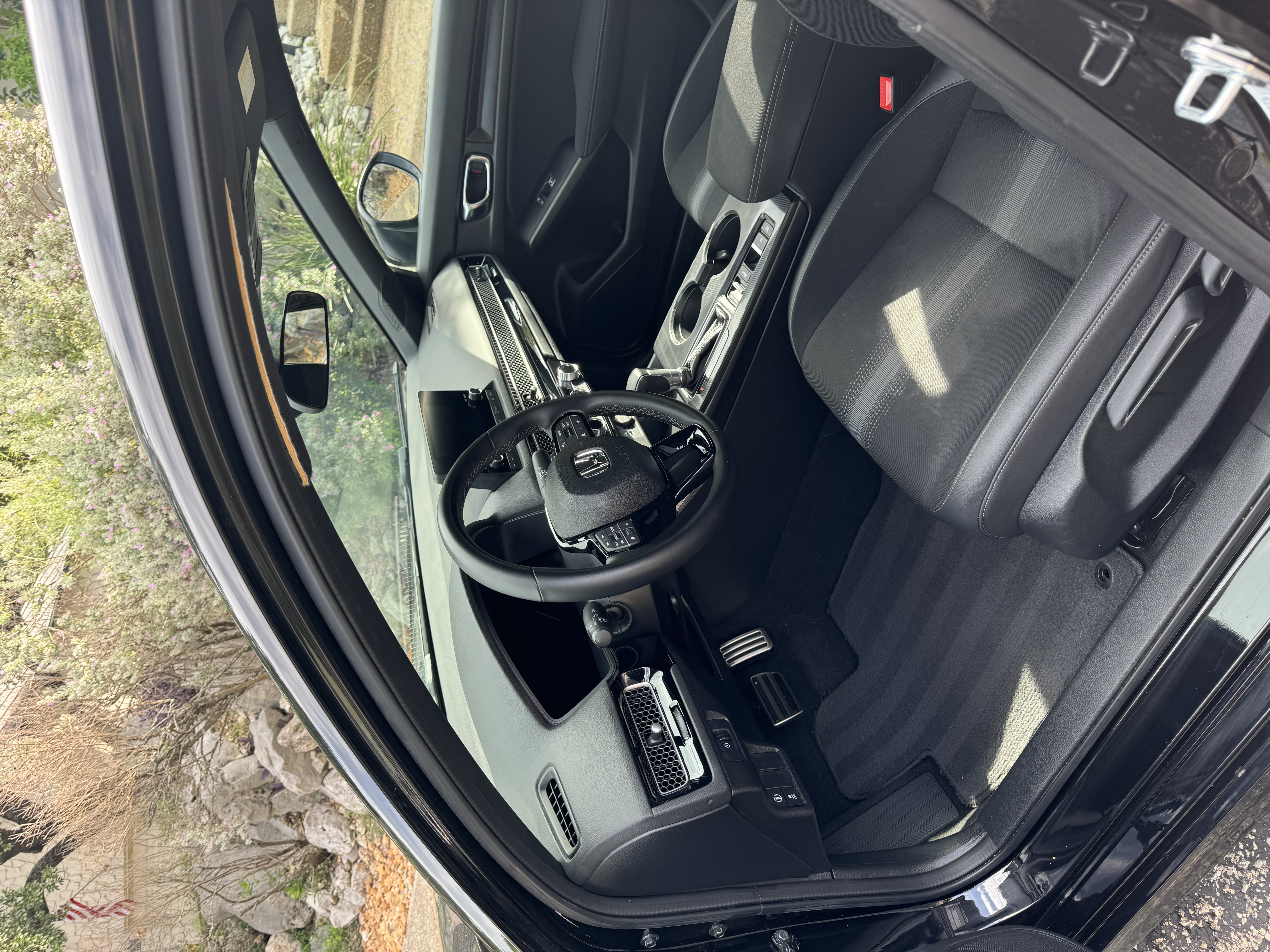 Clean vehicle interior after detailing