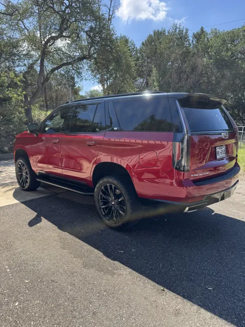 Vehicle exterior photographed at a detailing location