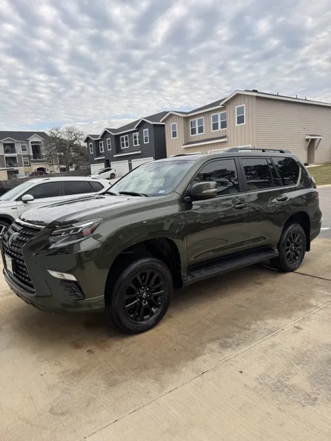 Vehicle exterior photographed at a detailing location