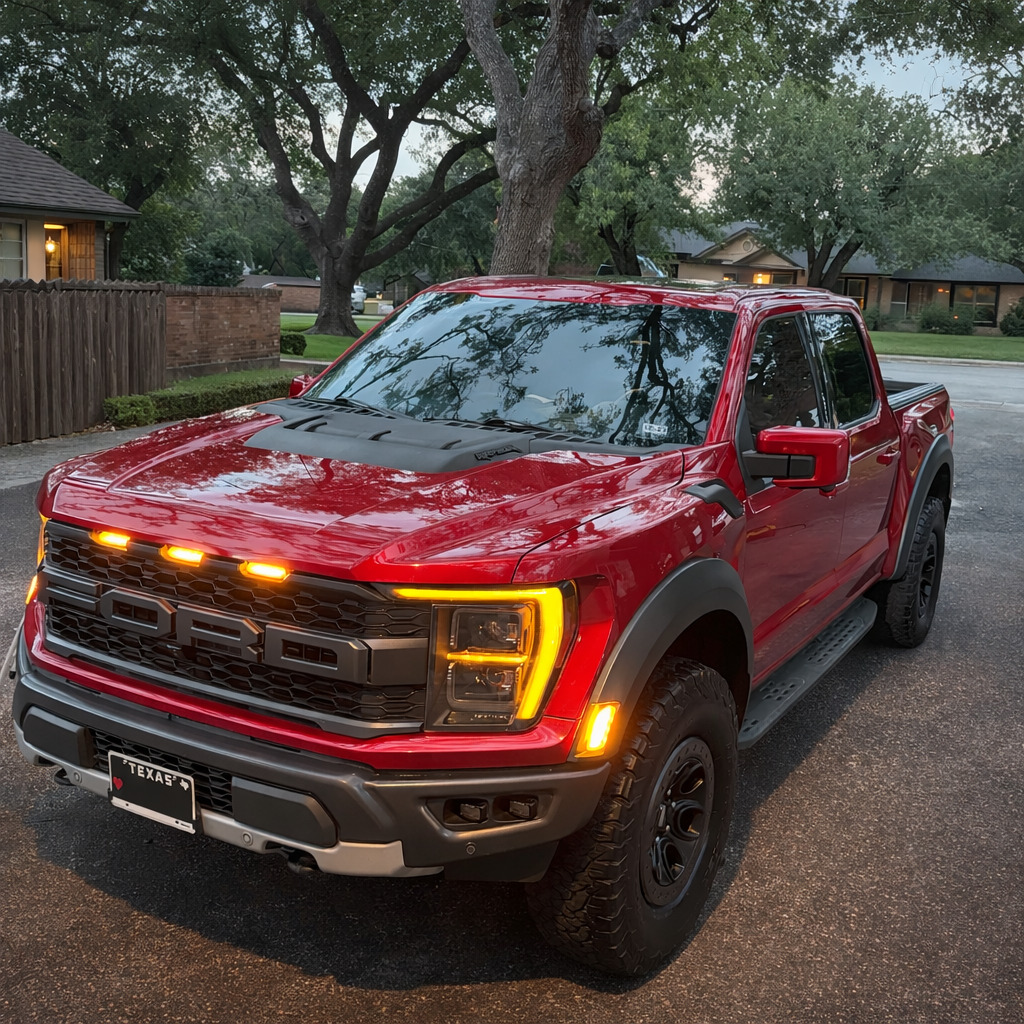 Ford truck after detailing