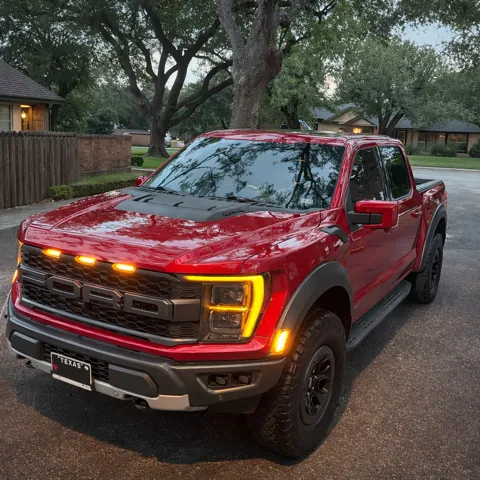 Vehicle exterior photographed at a detailing location